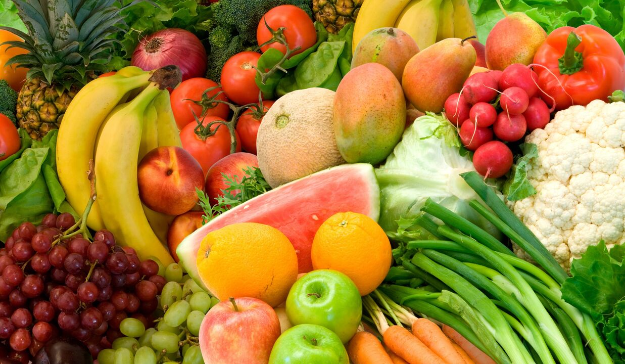 Verdure e frutta per ripristinare la vista